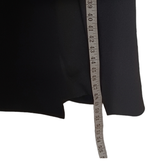 MESHKI Rachel Black Strapless High Slit Maxi Dress Medium - Picture 7 of 8